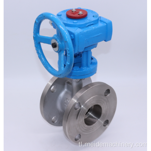 Hindi kinakalawang na asero flange Butterfly valve